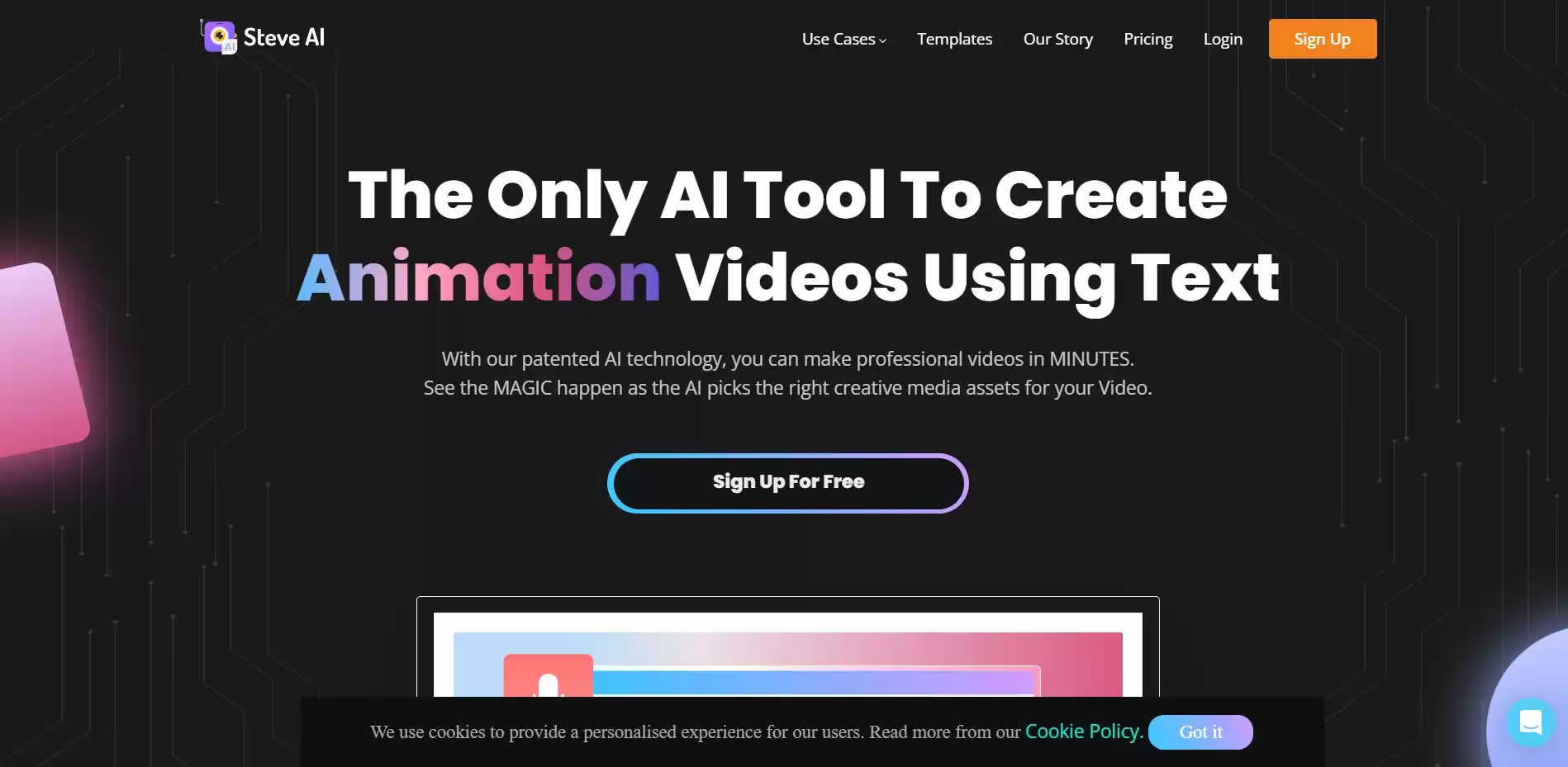 Steve AI - Best AI Tool Core Feature and Review on Toolaiz